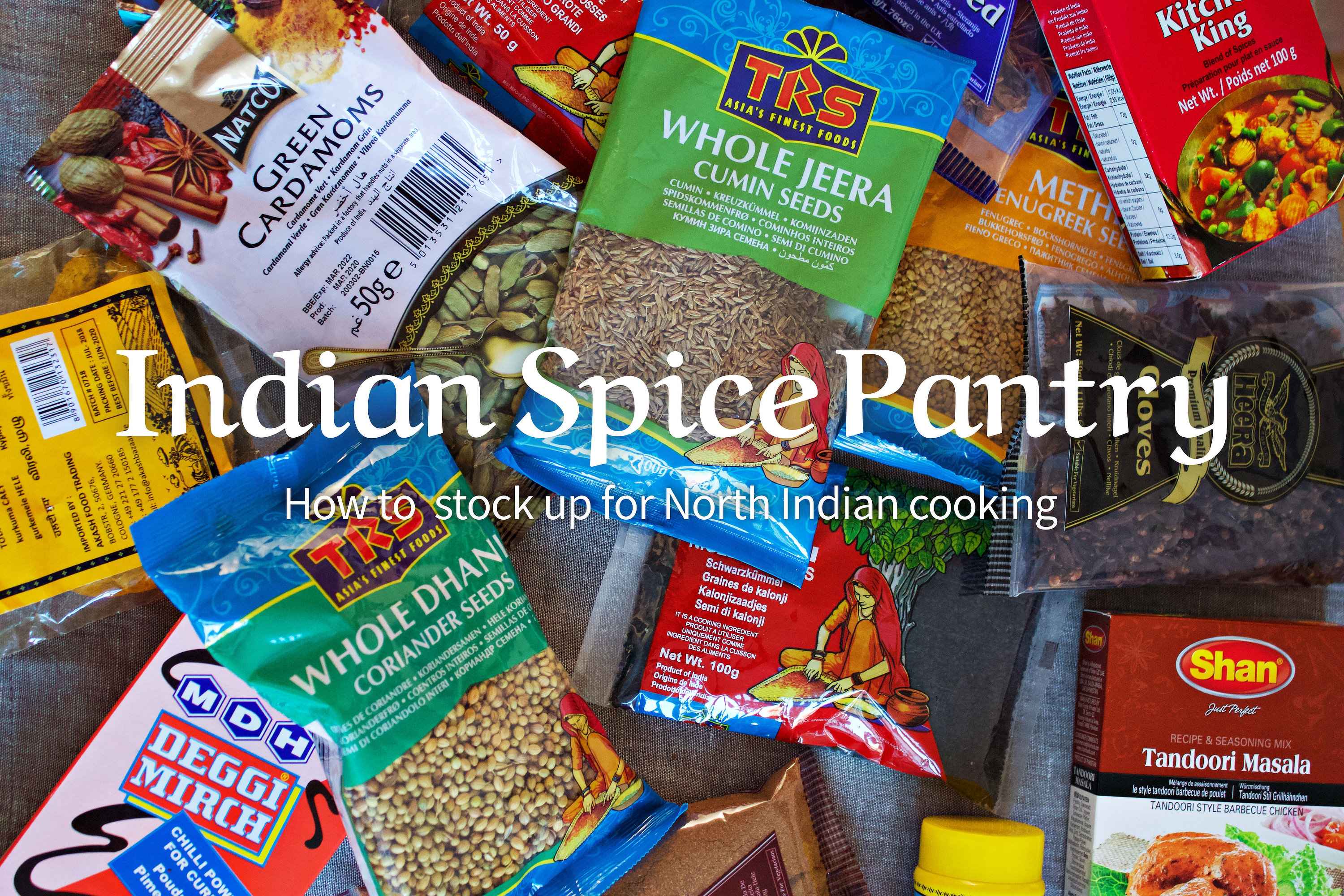 Indian Spice Pantry